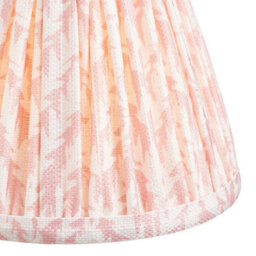 Luminosa Lighting Luminosa Burley Rechargeable Brushed Aged Brass Plate Table Lamp With Peachy Keen Fabric Leaf Shade 16Cm Integrated Led - thumbnail 6