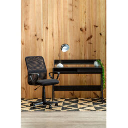 Orsina Ergonomic Black Home Office Chair, Comfortable Design Work From Home Chair, Movable Ergonomic Work Chair - thumbnail 5
