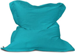 rucomfy Beanbags Rucomfy Indoor Or Outdoor Kids Water Resistant Squarbie - Turquoise Beanbag Lounger - thumbnail 2