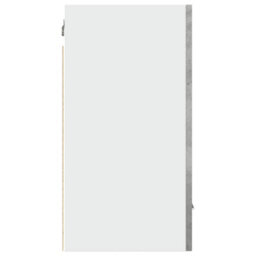 Berkfield Hanging Cabinet Concrete Grey 30X31X60 Cm Engineered Wood - thumbnail 6
