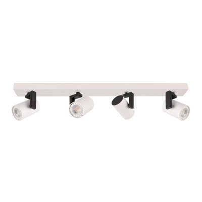 Luminosa Lighting Luminosa Mola Modern 4 Light Ceiling Spotlight Bar, Gu10 - image 1