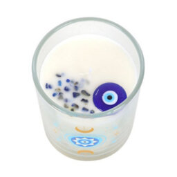 Something Different Under Watchful Eyes White Rose Candle Blue (One Size) - thumbnail 3