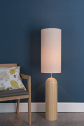 Pagazzi Lighting Pagazzi Tova Simplicity Wooden Floor Lamp - thumbnail 2