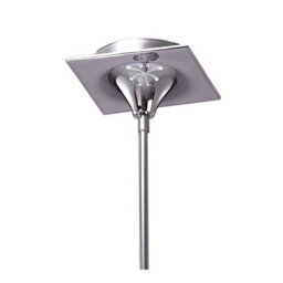 Luminosa Lighting Luminosa Ora Telescopic Convertible To Semi Flush 6 Light E27, Gloss White/polished Chrome - thumbnail 5