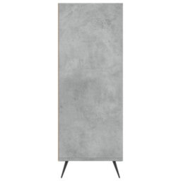 Berkfield Bookcase Concrete Grey 69.5X32.5X90 Cm Engineered Wood - thumbnail 5