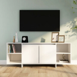 Vidaxl Tv Cabinet White 130X35X50 Cm Engineered Wood - thumbnail 1