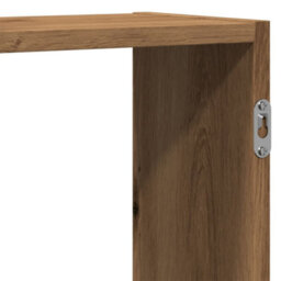 Berkfield Wall Shelf Artisian Oak 129X18X42 Cm Engineered Wood - thumbnail 8