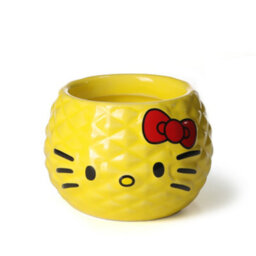 Hello Kitty Seasons Summer Themed Candle, Reusable Jar Candle With Tropical Pinapple Scent - thumbnail 3