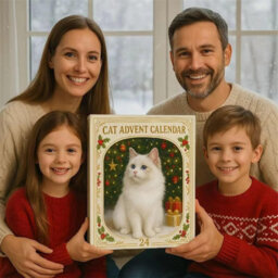 CLEFFNS 2026 Cat Advent Calendar, 24 Day Christmas Countdown Calendar Acrylic Kitten Ornaments, Festive Hanging Decor For Christmas Tree - thumbnail 5