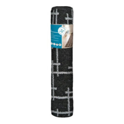 Jvl Vector Machine Washable Latex Backed Runner Doormat, 57X150Cm, Black - thumbnail 8