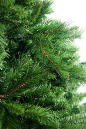 Best Artificial 6Ft (180Cm) Colorado Pine Hinged Thick Indoor Full Christmas Tree With Metal Stand For Home Or Business - thumbnail 2