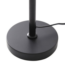 Living And Home 60W Simple Black Fabric Cover Bedside Lamp Bedroom Table Lamp Reading Lamp - thumbnail 4