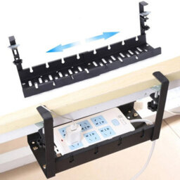 Cable Management Metal Under Desk Tray - thumbnail 3