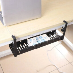 Cable Management Metal Under Desk Tray - thumbnail 5