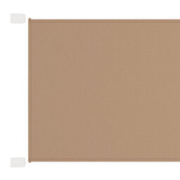 Walplus Vertical Awning Garden Sun Shade Canopy Gazebo For Back Door, Porch, Patio Taupe 140X600 Cm Oxford Fabric - thumbnail 2