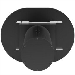 Abrihome Extendable Round Dining Table, Round To Oval For Up To 6 Guests, Walnut/black, 118-158Cm - thumbnail 6