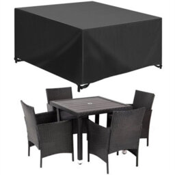 90X90X90Cm Square Garden Table Cover Waterproof Patio Rattan