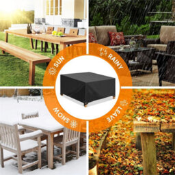 90X90X90Cm Square Garden Table Cover Waterproof Patio Rattan - thumbnail 7