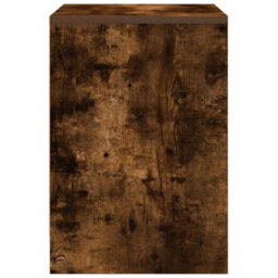 Walplus Bedside Cabinets 2 Pcs With Drawer Smoked Oak 40X34X50 Cm - thumbnail 7