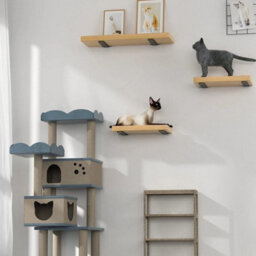 6 Inch-6Pcs Heavy Duty Black Cast Iron Shelf Brackets, Floating Shelf Supports - thumbnail 5