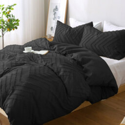 Pamposh Tufted King Size Duvet Cover Sets Double Brushed Microfibre With Zipper Closure Ultrasoft Breathable Kingsize Duvet Cover - thumbnail 3