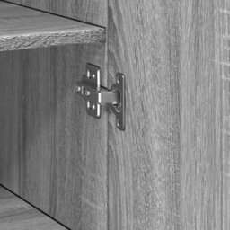 Berkfield Highboard Grey Sonoma 40X42.5X185 Cm Engineered Wood - thumbnail 8