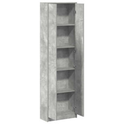 Walplus Wardrobe Concrete Grey 55 X 25 X 189 Cm Engineered Wood - thumbnail 5