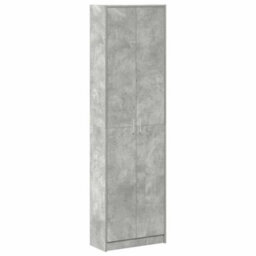 Walplus Wardrobe Concrete Grey 55 X 25 X 189 Cm Engineered Wood - thumbnail 2