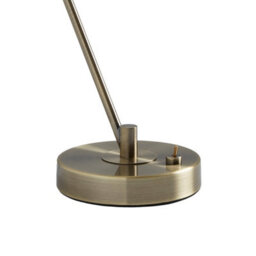 Pagazzi Lighting Pagazzi Erik Antique Brass Metal Table Lamp - thumbnail 7
