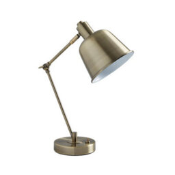 Pagazzi Lighting Pagazzi Erik Antique Brass Metal Table Lamp - thumbnail 4