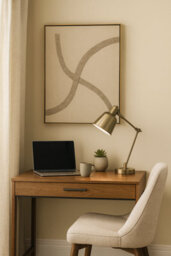 Pagazzi Lighting Pagazzi Erik Antique Brass Metal Table Lamp - thumbnail 2