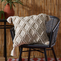 Drift Alda Natural Outdoor/indoor Durable Filled Cushion - thumbnail 1