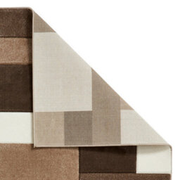 Beige Brown Rug, 10mm Thickness Geometric Rug, Beige Brown Rug For Bedroom, Living Room, & Dining Room-120Cm X 170Cm - thumbnail 6