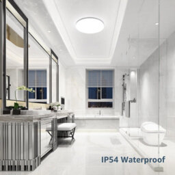 Lepro Bathroom Lights Ceiling, 24W 2400Lm Bright Led Ceiling Light, Ip54 Waterproof, Daylight White 5000K, For Living Room, 28Cm - thumbnail 3