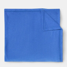 Ohs Ultra Soft Polar Fleece Throw Lightweight Blanket Bedspread, Cobalt - 200 X 240Cm - thumbnail 4