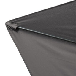 Rinse Bathrooms Outdoor Patio Garden Parasol 3M Sun Shade Umbrella Canopy W/crank Tilt Uv Protection Grey - thumbnail 4