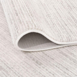 The Rugs Carmel Cream/grey Striped Area Rug And Runner Non Shedding, Stain Resistant, Soft - thumbnail 3