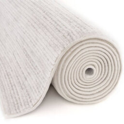 The Rugs Carmel Cream/grey Striped Area Rug And Runner Non Shedding, Stain Resistant, Soft - thumbnail 5