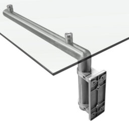 Monstershop Glass Door Canopy & Brackets, 120Cm W, 80Cm D - thumbnail 4