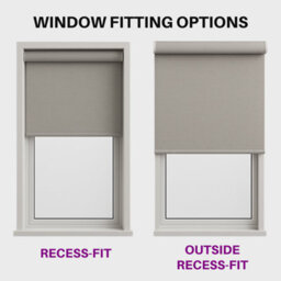 Furnished Red Blackout Roller Blind With Black Glitter Edge - Trimmable (W)160Cm X (L)210Cm - thumbnail 7