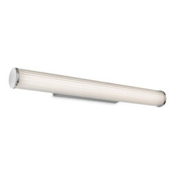 Luminosa Lighting Luminosa Coral Wall Light - 600mm Chrome With Opal White Polycarbonate Diffuser 18W Led 3000-4000-5700K Cct Ip44