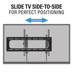 "Sanus Slt4-B2 Tilt Tv Wall Mount 42-90"" Extends 5.7"" Max 68Kg Tilt Level Adjust Fireplace Fit" - thumbnail 3