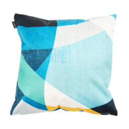 icon Indoor And Outdoor Abstract Waterproof Filled Cushion Yellow - thumbnail 1