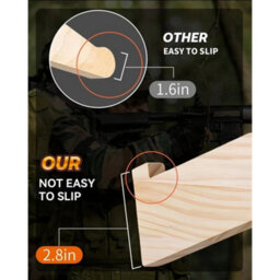 Wooden Wall Motorcycle Helmet Rack Shelf Bag & Key Hook - thumbnail 3