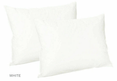 CHILIMILII Polycotton Pair Of Pillowcases Plain Dyed Housewife Pillow Covers 50X75 Cm