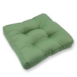 Green Booster Cushion W40 X L40 X D8Cm Extra Height Support For Indoor And Outdoor Seating Comfort - thumbnail 1