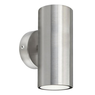 Long Life Lamps Company Indoor Wall Light Up/down Stainless Steel Finish Zlc033 - image 1