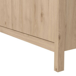 Wyld Haus Wildberry 2-Door Wardrobe In Jackson Hickory Oak - thumbnail 8