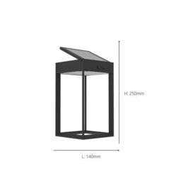 Eglo Suzzara Led Solar Wall Light With Sensor - thumbnail 5