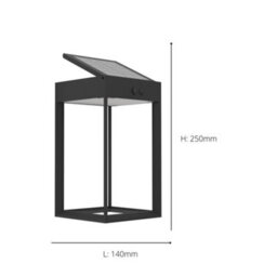 Eglo Suzzara Led Solar Wall Light With Sensor - thumbnail 3